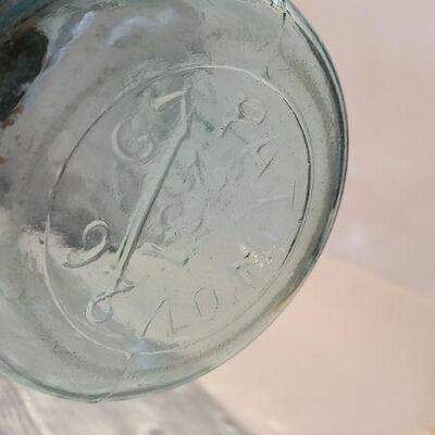 Lot 220: Large Colorful Mason Jars