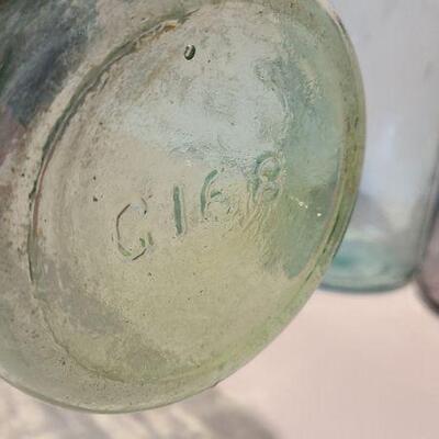 Lot 220: Large Colorful Mason Jars