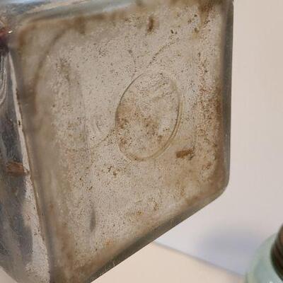 Lot 210: Daisy Churn # 20 Jar and Hoyt Egg Beater Jar