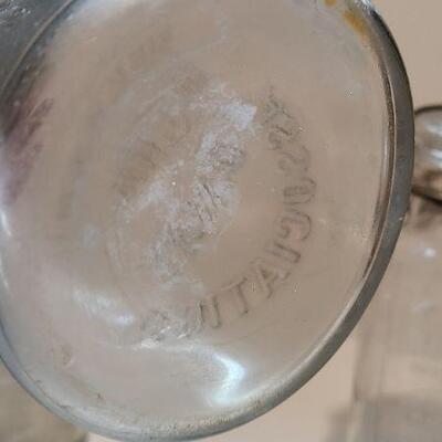Lot 199: Unique Dairy Bottles and Mason Jar (Jefferson Co/ Binghampton Dairy)