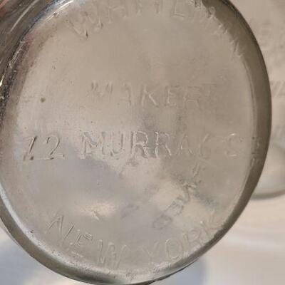 Lot 199: Unique Dairy Bottles and Mason Jar (Jefferson Co/ Binghampton Dairy)