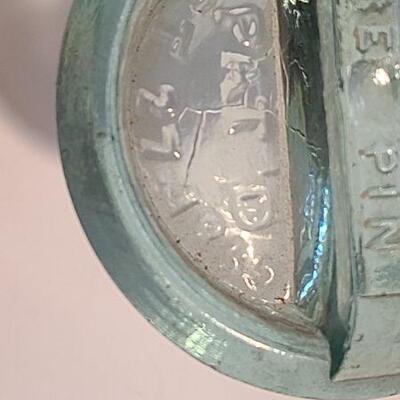 Lot 193: Large Antique Double Safety, Smalley Self Seal, Improved Everlasting Jar 