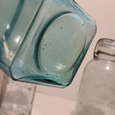 Lot 193: Large Antique Double Safety, Smalley Self Seal, Improved Everlasting Jar 