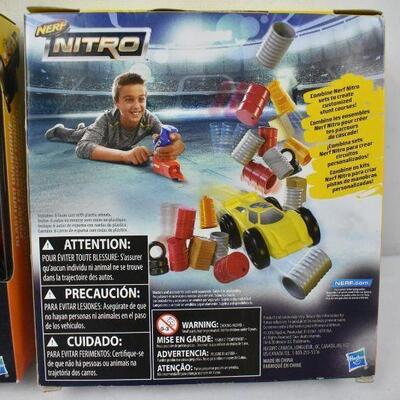2x Nerf Nitro Foam Car 6-Pack Series/Version 2 - New
