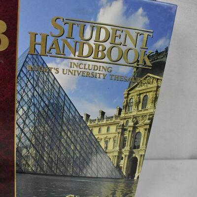3 Hardcover Non-Fiction Books: Student Handbooks Volumes 1, 2, & 3