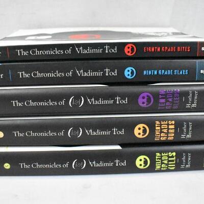 5 Fiction Books: The Chronicles of Vladimir Tod, Volumes 8th Grade through 12th