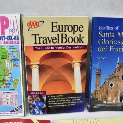 9 Non-Fiction Books: Travel Books & Maps: Catalonia -to- Map A Cancun