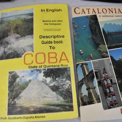 9 Non-Fiction Books: Travel Books & Maps: Catalonia -to- Map A Cancun