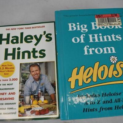 4 Self Help Books: College Thinking -to- Big Book of Hints from Heloise