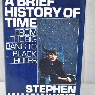 Hardcover Book: A Brief History of Time by Stephen W. Hawking