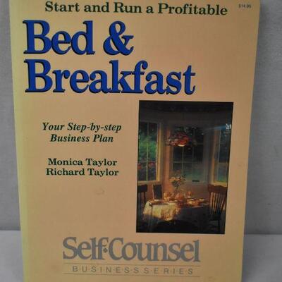 2 Non-Fiction Books: Bed & Breakfast -to- New Fit-It-Yourself Manual