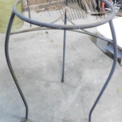 Pair of Wrought Iron Planter Stands 12