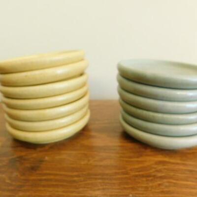 Set of Pigeon Forge Pottery Coasters 