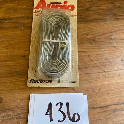 Lot 436 - Speaker Wire