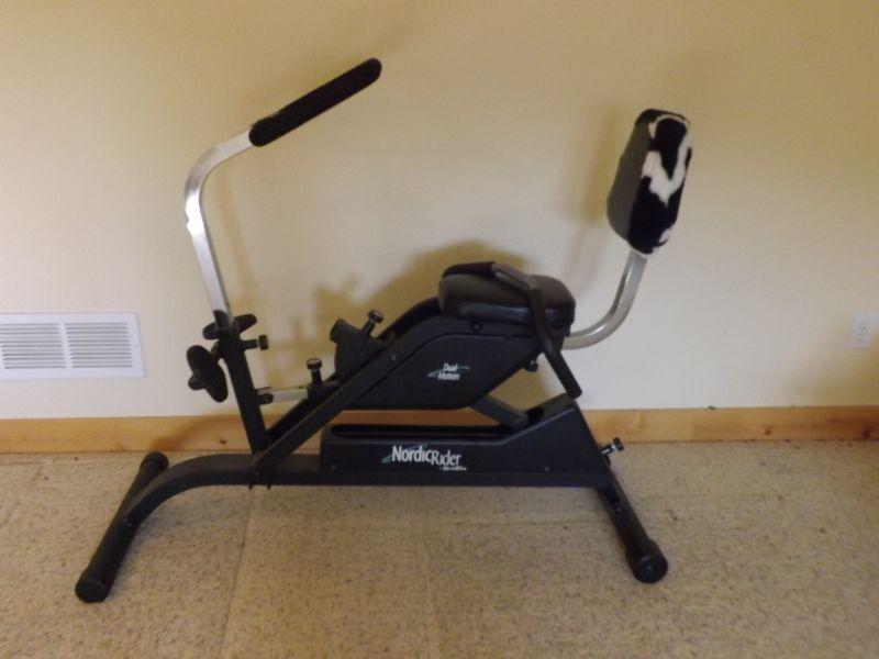 Nordic rider dual motion exercise bike sale