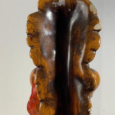 Lot# 20 Chalkware Figurine - Indian Chief