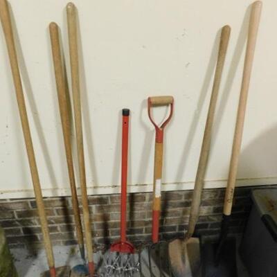 Collection of Hand and Garden Tools