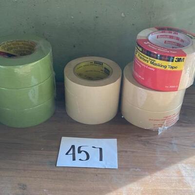 Lot 457 - Masking and painters tape