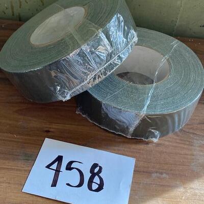 Lot 458 - Lg rolls of Duct Tape