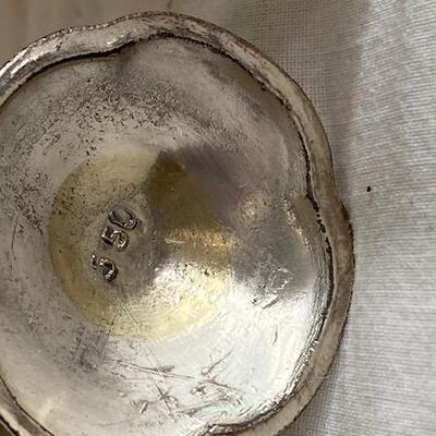 Lot 478 -Vintage  Silver Plated Salt and Pepper