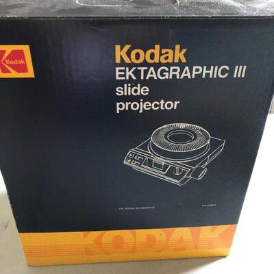 Vintage Kodak EKTAGRaphic III E Plus, A, AMT ATS Projector Works 