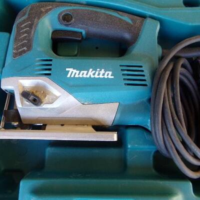 LOT 27  MAKITA JIG SAW & RIDGID BELT SANDER