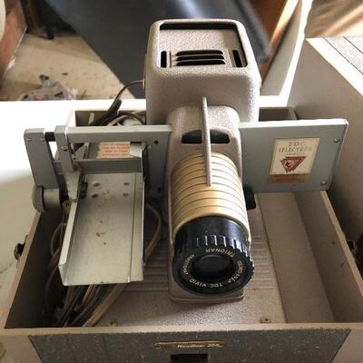 Vintage Working TDC Vivid Selectron Deluxe Model D Projector Art Deco