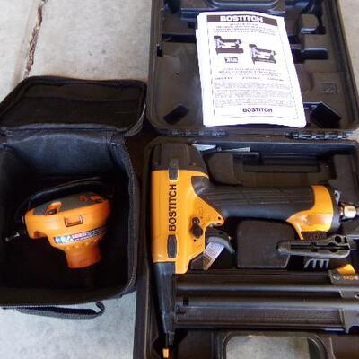 LOT 29  BOSTITCH NAILER & RIDGID PALM NAILER