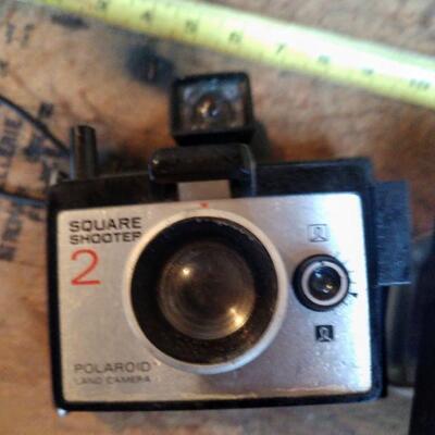 Vintage Polaroid Camera etc.