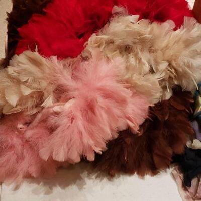 Women's Scarf's and Feather Boa's