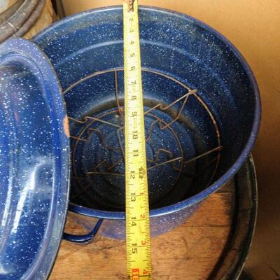 Vintage Canning Pot with Rack