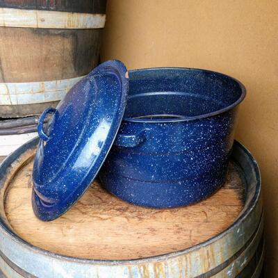 Vintage Canning Pot with Rack