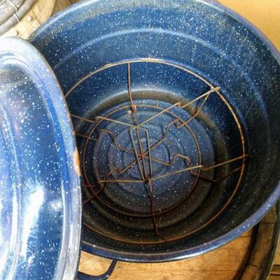Vintage Canning Pot with Rack