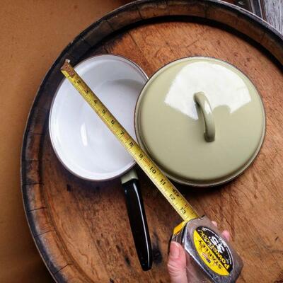 Vintage Enamel Saucepan