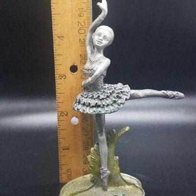 Lot 17 - Pewter Ballerina Figurine