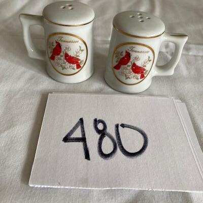Lot 480 - Vintage Tennessee Salt and Pepper
