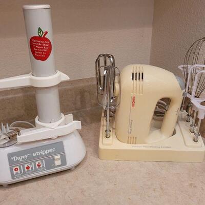 Lot 42: Hand Mixer and Lazy Apple Stripper