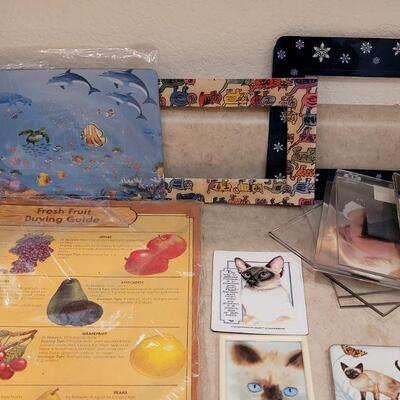 Lot 47:  Vintage Kitchen Poster and Magnets lot