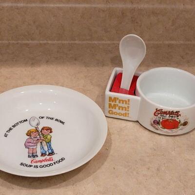 Lot 62: Campbell's Soup Bowls