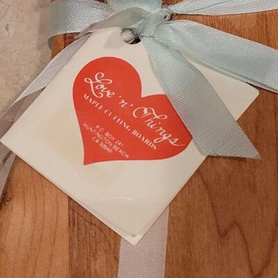 Lot 63: Cat Cutting Board, Cat Coasters and Cat Kitchen Art