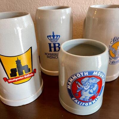 LOT 104  COLLECTION OF GERMAN BEER STEINS 