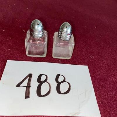 Lot 488 - Vintage Salts