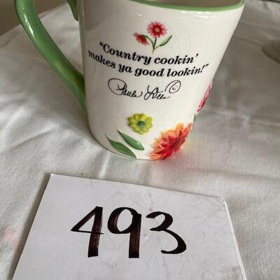 Lot 493 - Paula Deen Coffee Mug