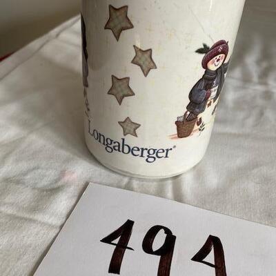 Lot 494 - Longaberger Coffee mug
