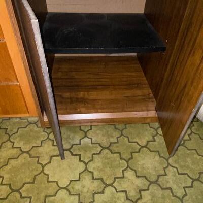 Lot 498 - Microwave Cart with pullout cutting board