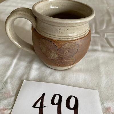 Lot 499 - Stoneware mug