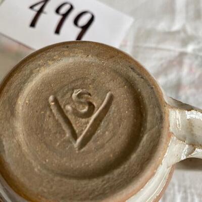Lot 499 - Stoneware mug