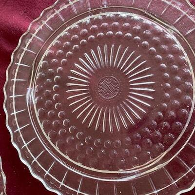 Lot 501 - Vintage Glass Cake Plates