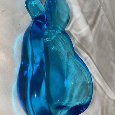 Lot 507 - Art Glass Blue Ashtray