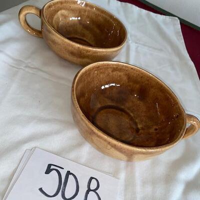 Lot 508- ceramic bowls 